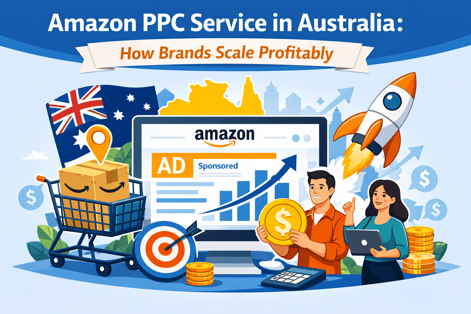 Amazon PPC services in Australia campaign strategy dashboard