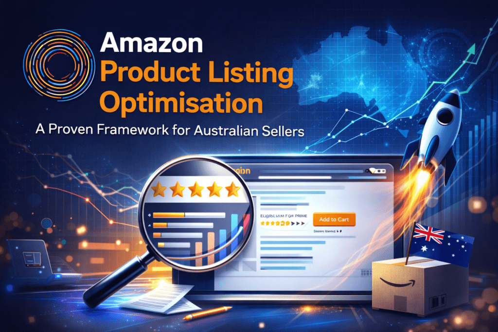 Amazon listing optimisation process for keyword ranking and sales